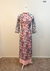 Vietnam Traditional Ao Dai | Ao Dai Voan Hoa Nhi
