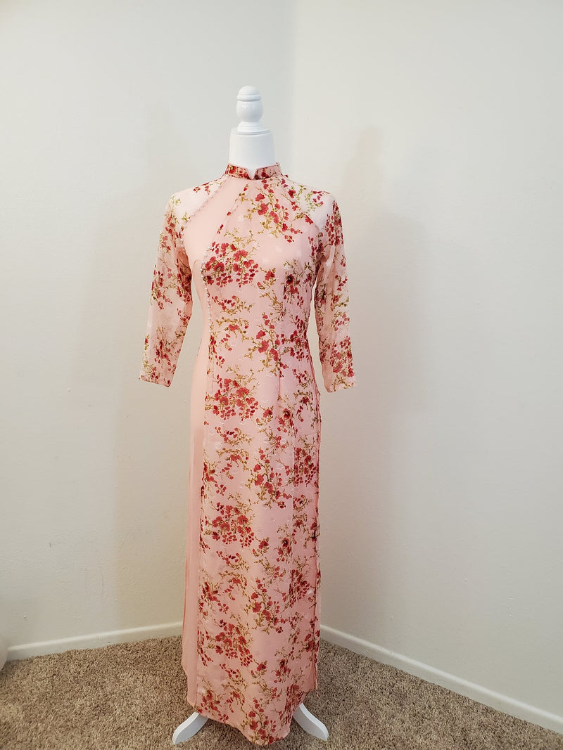 Vietnam Traditional Ao Dai | Ao Dai Truyen Thong Dinh Ngoc
