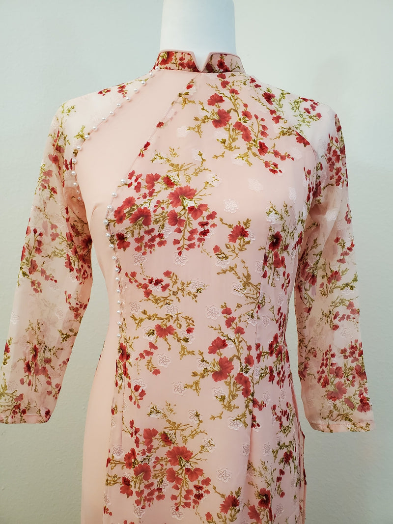 Vietnam Traditional Ao Dai | Ao Dai Truyen Thong Dinh Ngoc