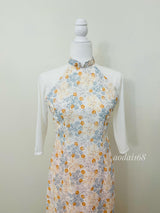 Vietnam Traditional Ao Dai | Ao Dai Voan Hoa Nhi