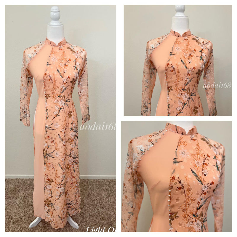 Vietnam Traditional Ao Dai | Ao Dai Truyen Thong Dinh Ngoc