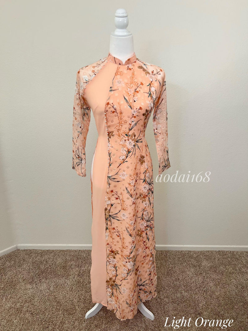Vietnam Traditional Ao Dai | Ao Dai Truyen Thong Dinh Ngoc