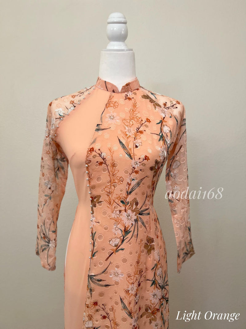Vietnam Traditional Ao Dai | Ao Dai Truyen Thong Dinh Ngoc