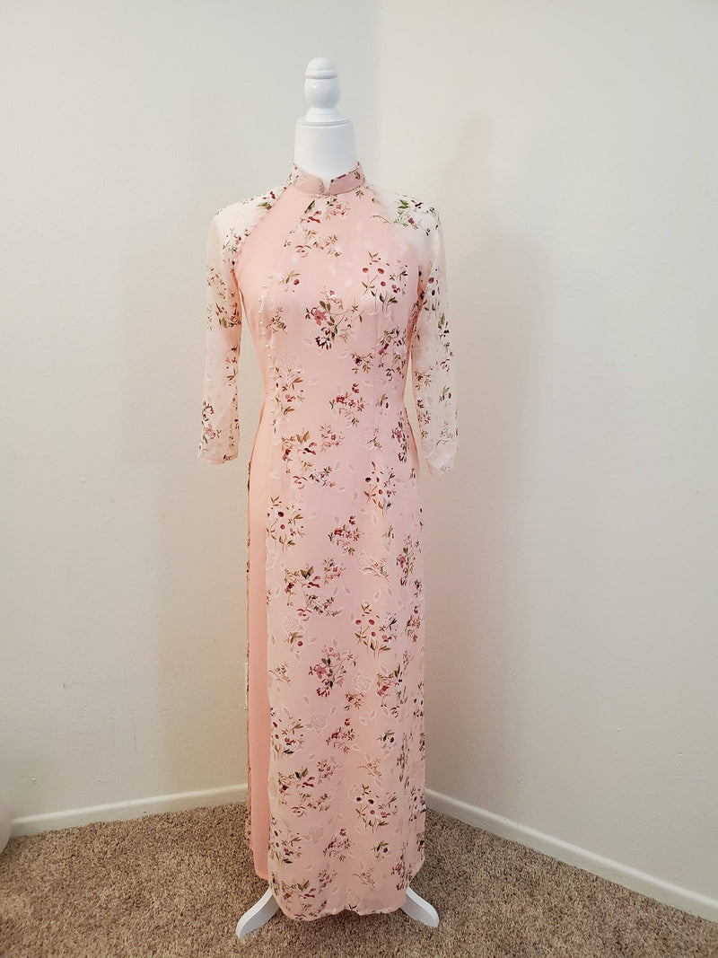 Vietnam Traditional Ao Dai | Ao Dai Truyen Thong Dinh Ngoc