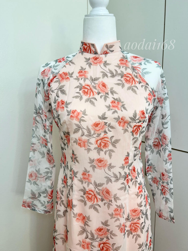 Vietnam Traditional Ao Dai | Ao Dai Voan Hoa