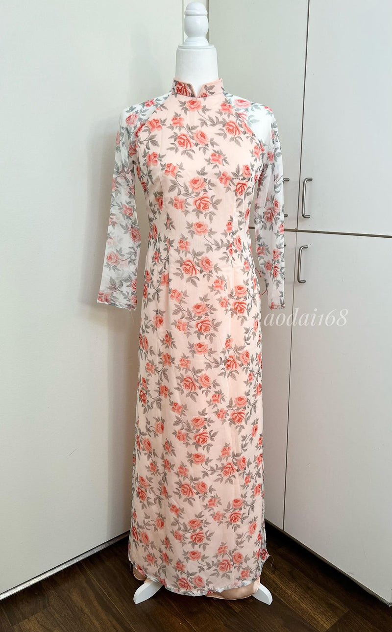 Vietnam Traditional Ao Dai | Ao Dai Voan Hoa