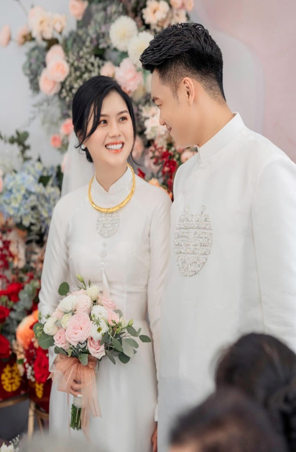 Wedding Ao Dai | Ao Dai Cuoi Lua Van Go
