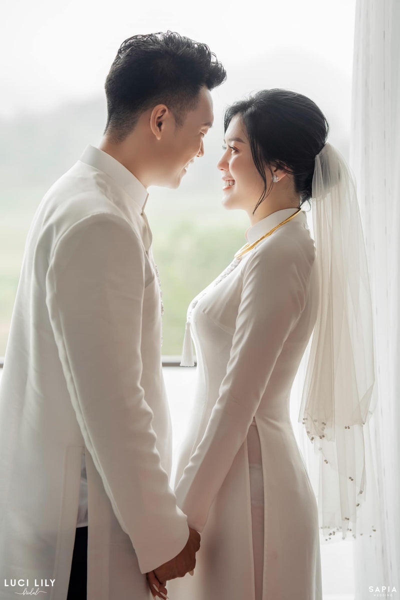 Wedding Ao Dai | Ao Dai Cuoi Lua Van Go