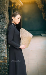 Vietnam Traditional Ao Dai | Ao Dai Viet Chiffon 4 Ta