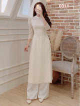 Vietnam Traditional Ao Dai | Ao Dai Truyen Thong Dinh Ngoc Trai