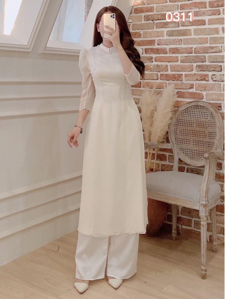 Vietnam Traditional Ao Dai | Ao Dai Truyen Thong Dinh Ngoc Trai