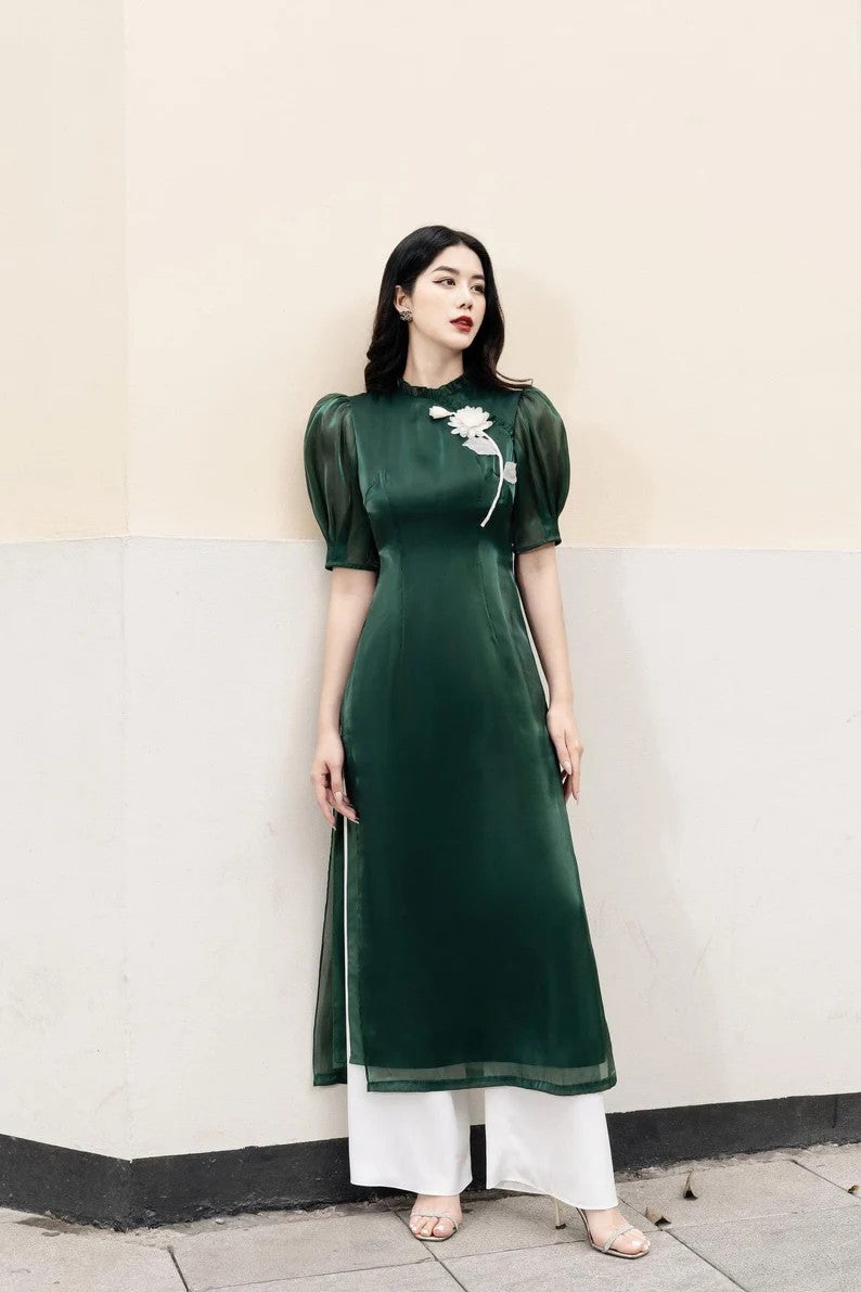 Vietnam Modernized Ao Dai | Ao Dai Dinh Hoa 3D