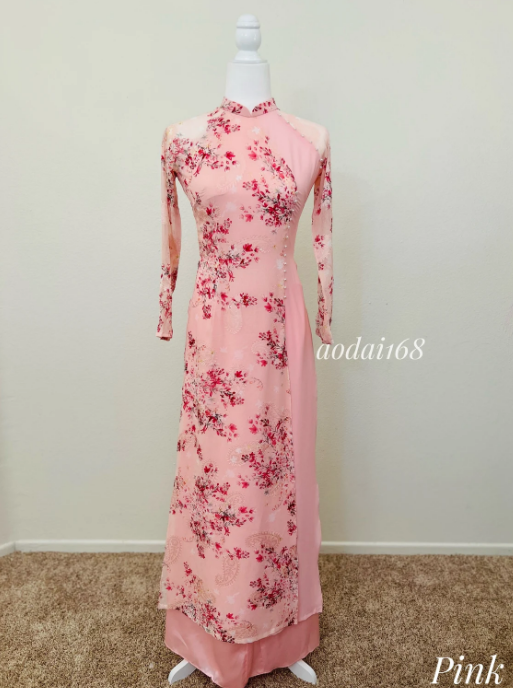 Vietnam Traditional Ao Dai | Ao Dai Truyen Thong Dinh Ngoc