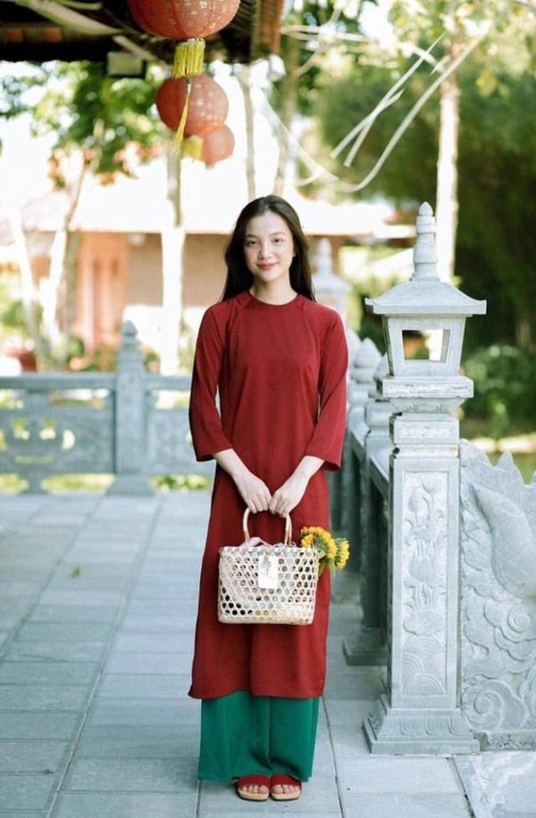 Vietnam Traditional Ao Dai | Ao Dai Lua Ta Dai