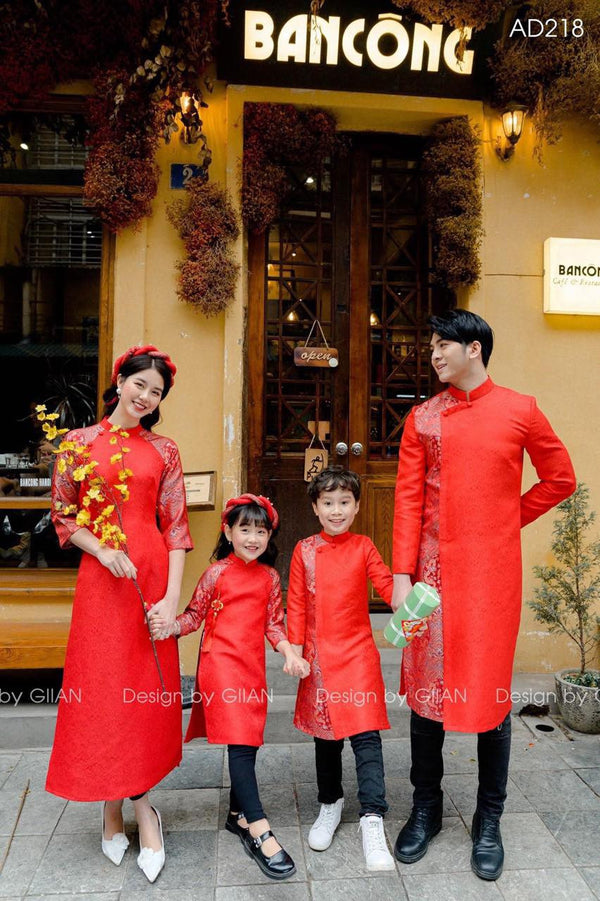 Ao Dai For Family | Ao Dai Gam Do