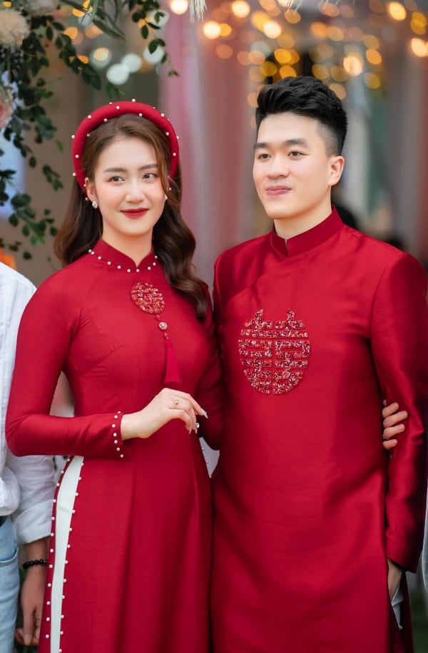 Wedding Ao Dai | Ao Dai Cuoi Lua Van Go
